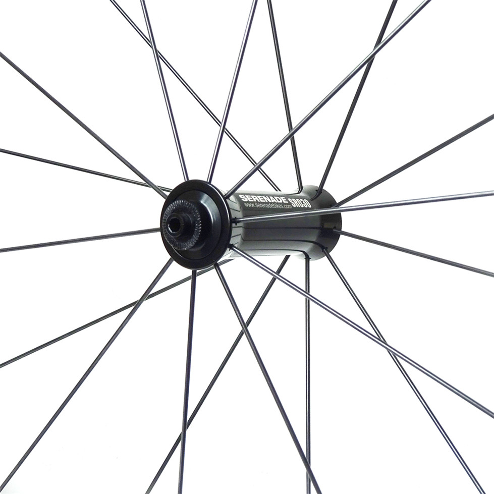 Serenadebikes carbon road bicycle wheels 38mm SR030SB